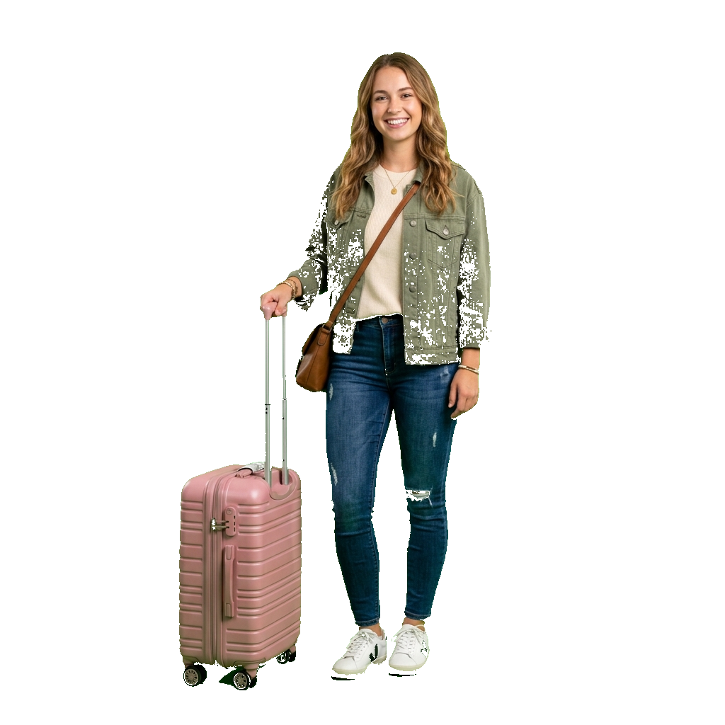 Voyageuse Valise